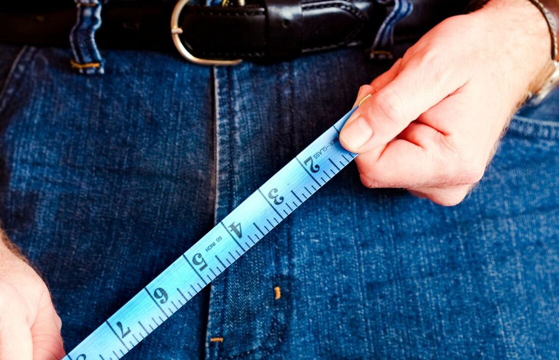 мерење пениса пре повећања